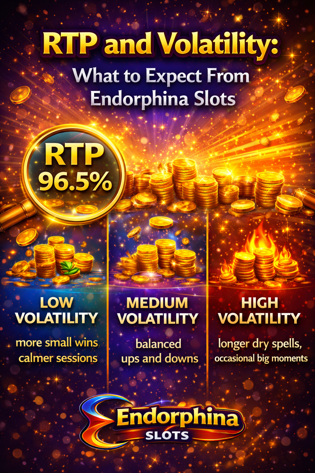 RTP and Volatility: What to Expect From Endorphina Slots